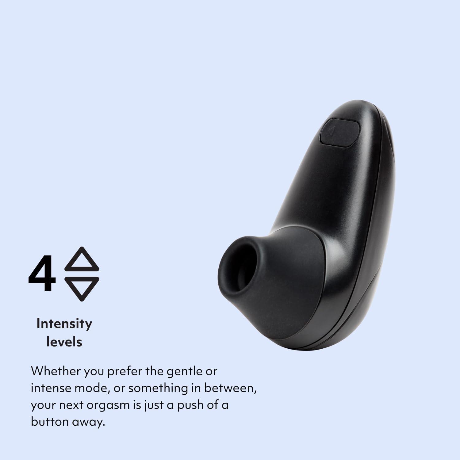 imageWomanizer Starlet Black Mini Pleasure Air Clitoris Sucker and Lovehoney Enjoy Water Based Lube 85 fl oz Couples Sex Toys Bundle