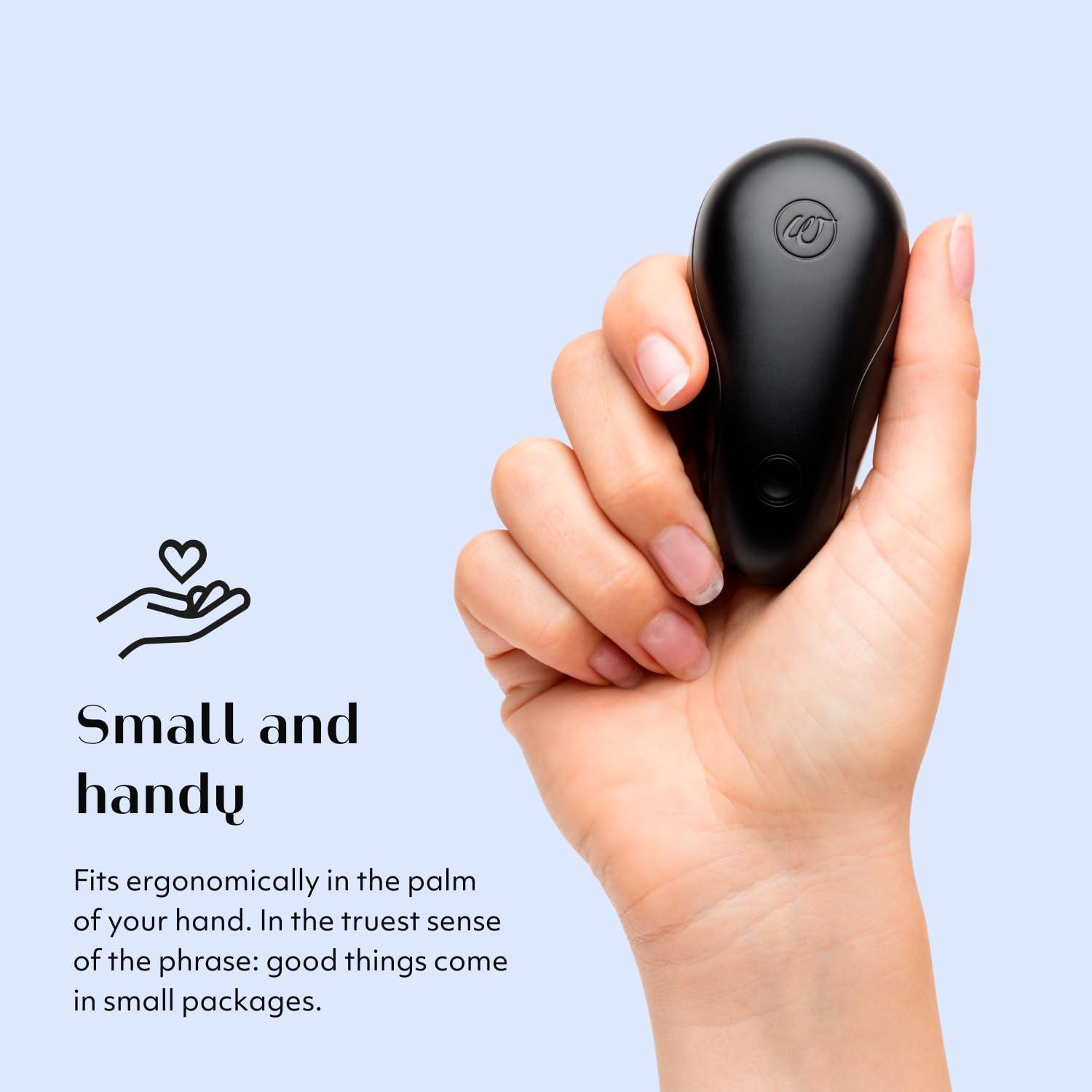 imageWomanizer Starlet Black Mini Pleasure Air Clitoris Sucker and Lovehoney Enjoy Water Based Lube 85 fl oz Couples Sex Toys Bundle