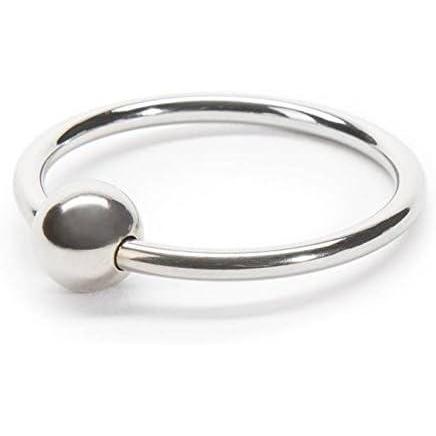 imageLovehoney Dominix Deluxe Glans Cock Ring Stainless Steel Penis Ring 125 Inch Stimulation Device for Couples Sex Waterproof Silver