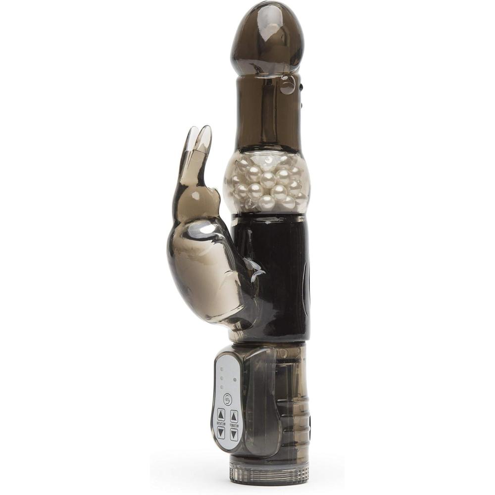 imageLovehoney Jessica Rabbit Vibrator Dual Stimulation Adult Sex Toy 5 Inch Vibrator for Women with Rotating Shaft Clitoris amp GSpot Stimulator Splashproof Personal Massager for Woman SilverBlack