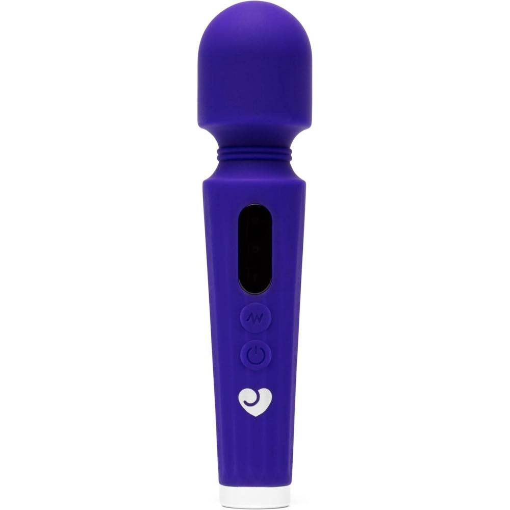 imageLovehoney Power Play Wand Vibrator  Silicone Mini Vibrator Wand  7 Powerful Vibrating Modes Adult Toy for Women  Discreet Personal Massager for Clitoral amp Body Massage  Couples Sex Toys  PurplePurple