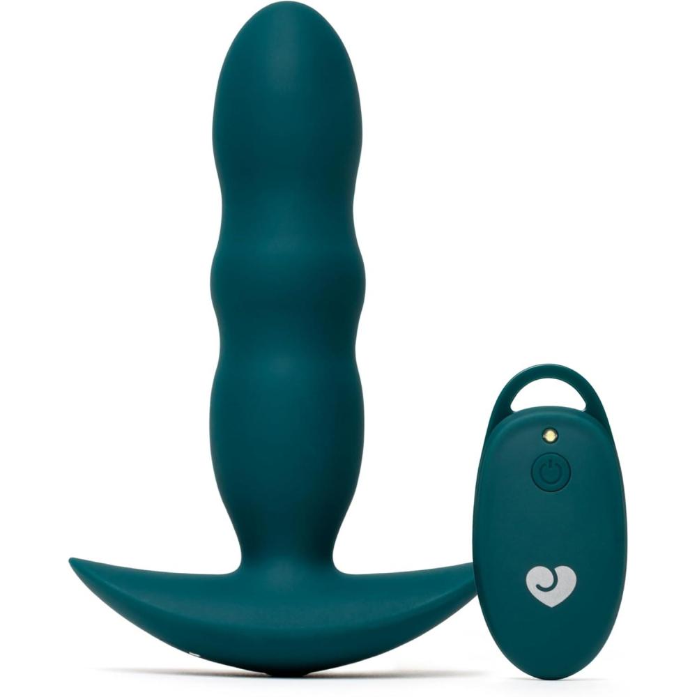 imageLovehoney Thrusting Remote Controlled Butt Plug  Silicone Anal Plug Male Sex Toy  Adult Toys for Pleasure  Thrusting Anal Dildo Vibrator  4 Speeds amp 5 Pattern Waterproof Prostate Massager
