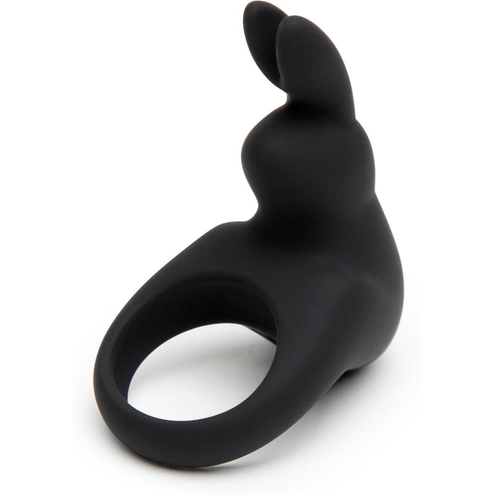 imageLovehoney Vibrating Cock Ring Male Sex Toy  Silicone Stretchy Penis Ring Adult Sex Toys for Couples  Rabbit Clitoral Stimulator with 12 Modes  Waterproof amp Rechargeable Sexual Enhancers for Men