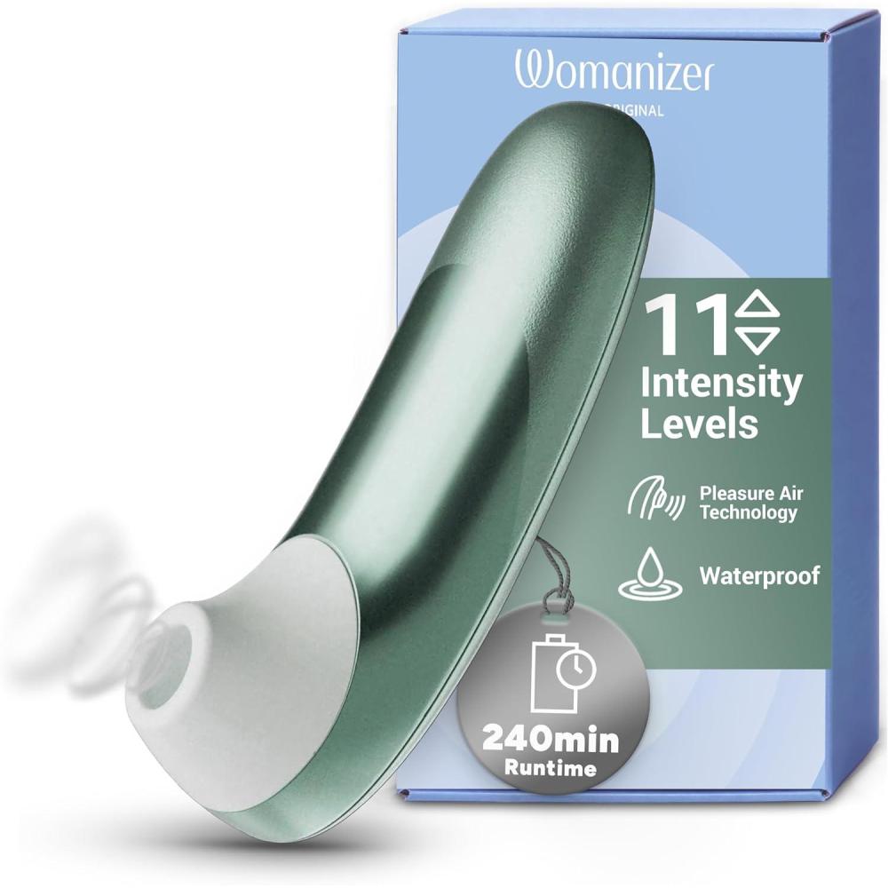 imageWomanizer Pro Clit Sucker Adult Toys Clitoris Vibrator for Women amp Couples Vibrating Sex Toy Clit Stimulator for Woman with 11 Suction Speeds Waterproof Clitoral Stimulation Massager LilacGreen