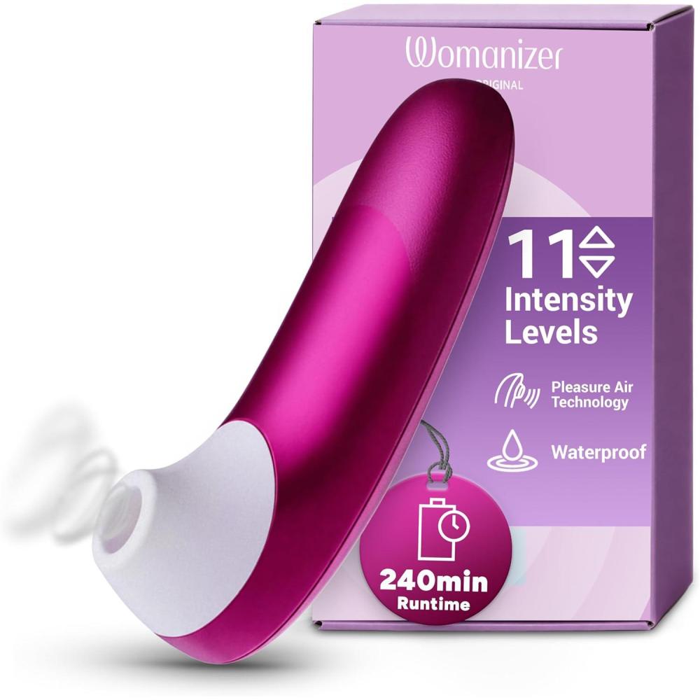 imageWomanizer Pro Clit Sucker Adult Toys Clitoris Vibrator for Women amp Couples Vibrating Sex Toy Clit Stimulator for Woman with 11 Suction Speeds Waterproof Clitoral Stimulation Massager LilacPink