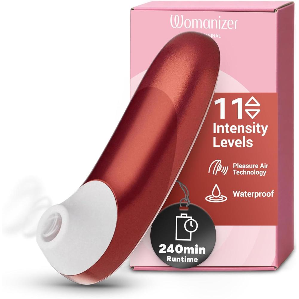 imageWomanizer Pro Clit Sucker Adult Toys Clitoris Vibrator for Women amp Couples Vibrating Sex Toy Clit Stimulator for Woman with 11 Suction Speeds Waterproof Clitoral Stimulation Massager LilacRed
