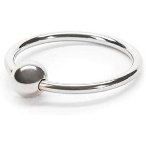 Lovehoney Dominix Deluxe Glans Cock Ring – Stainless Steel Penis Ring – 1.25 Inch Stimulation Device for Couples Sex – Waterproof – Silver