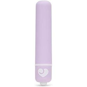 Lovehoney Thrill Bullet Vibrator – 3 Inch Lightweight & Compact Mini Bullet Massager – 10 Function Bullet Vibrator for Women – Waterproof – Purple(Purple)