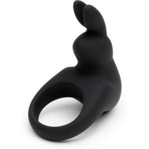 Lovehoney Vibrating Cock Ring Male Sex Toy | Silicone Stretchy Penis Ring Adult Sex Toys for Couples | Rabbit Clitoral Stimulator with 12 Modes | Waterproof & Rechargeable Sexual Enhancers for Men
