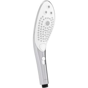 Womanizer Wave Multifunction Shower Head | Special Jet Water Powered Personal Massager | 2in1 Showerhead for Women | Control 3 Pattern Settings | Handheld Water Pressure Massage Tool | Chrome(Chrome)