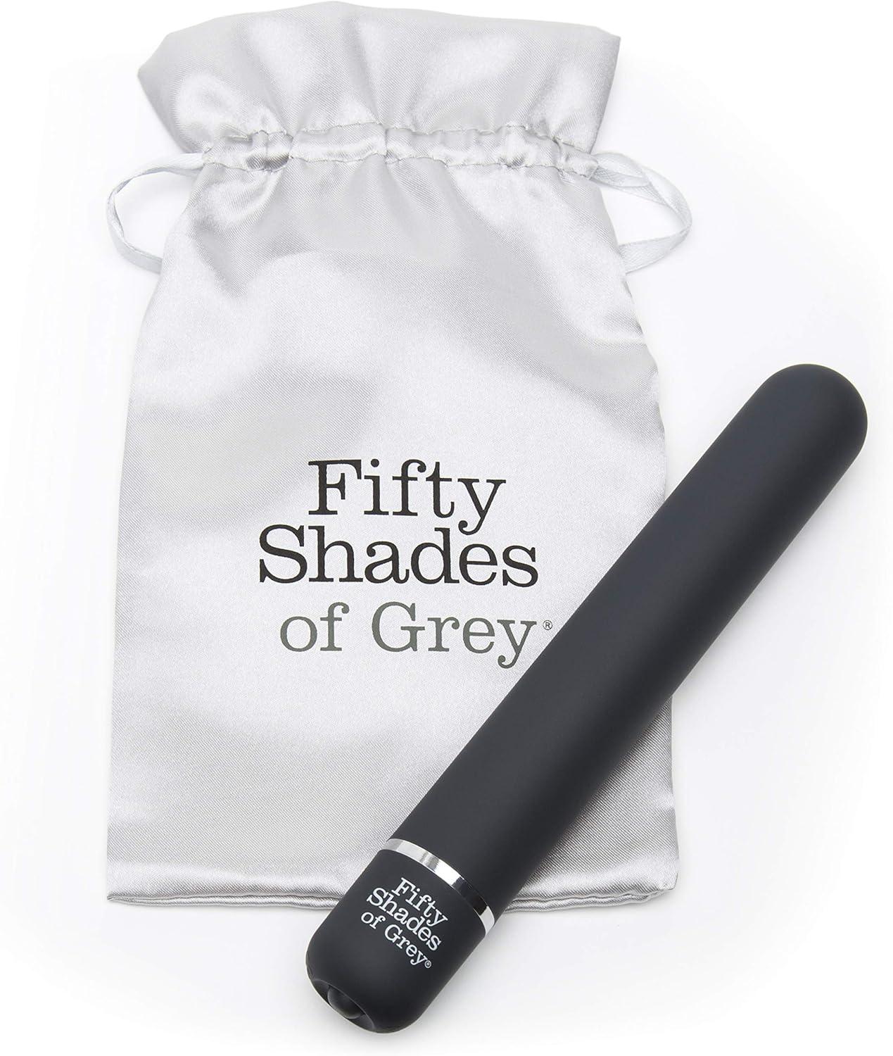 imageFifty Shades of Grey Charlie Tango Black Classic Vibrator with Smooth Tip 100 Waterproof