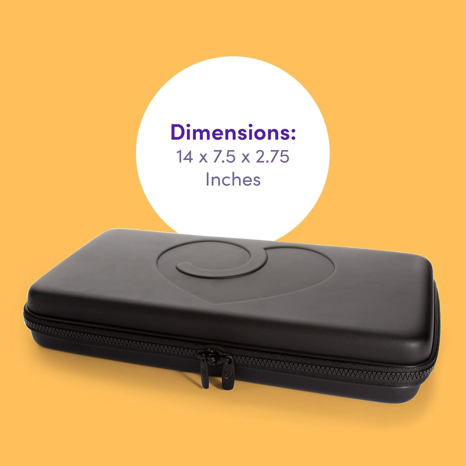 imageLovehoney Black Lockable Case for Toy 14 x 75 x 275 Plastic Latex Free Large