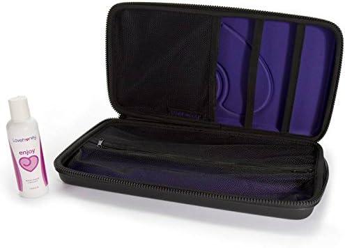 imageLovehoney Black Lockable Case for Toy 14 x 75 x 275 Plastic Latex Free Large