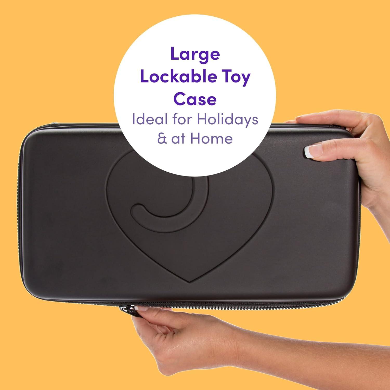 imageLovehoney Black Lockable Case for Toy 14 x 75 x 275 Plastic Latex Free Large