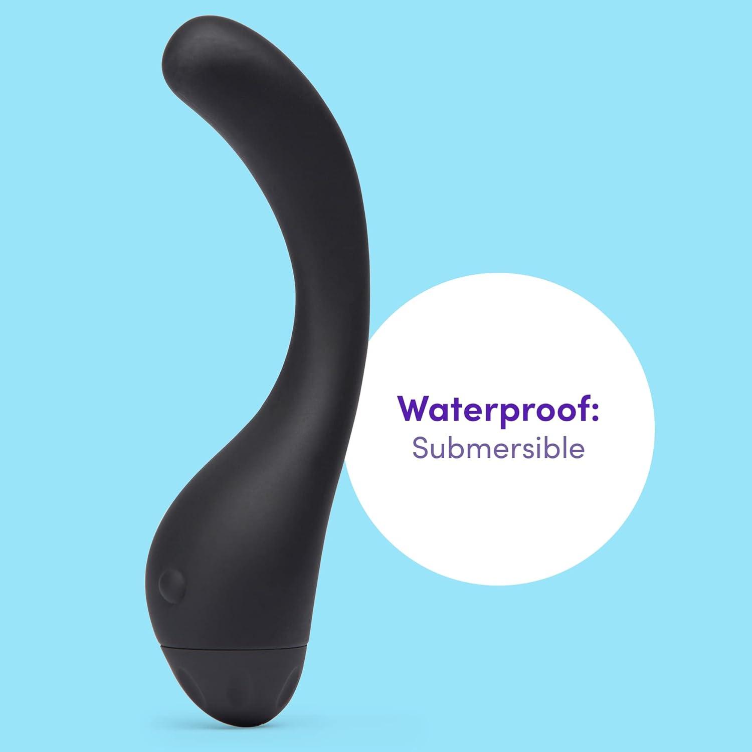 imageLovehoney Black Power Play GSpot Vibrator with 7 Functions Silicone Waterproof
