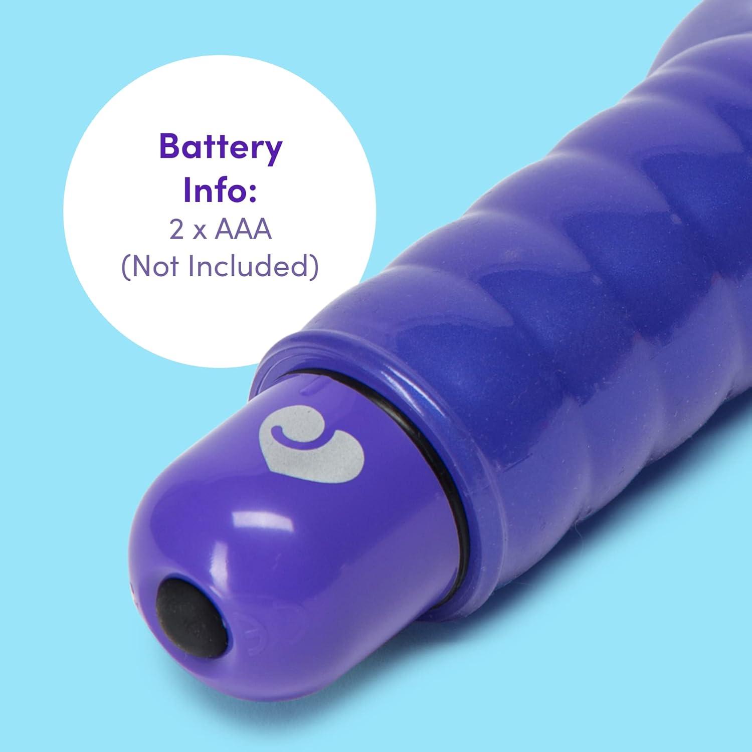 imageLovehoney Blue GKiss Fluttering GSpot Vibrator Soft Plastic Waterproof amp Beginners Friendly