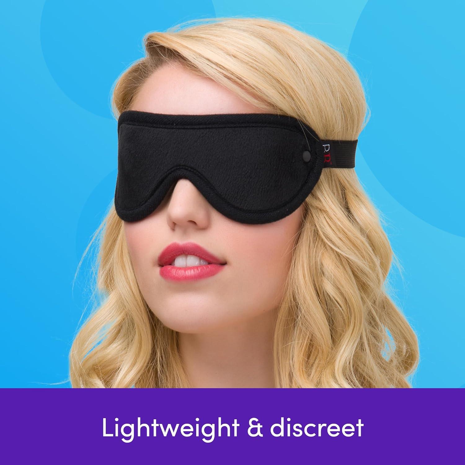 imageLovehoney Bondage Boutique Beginners Soft Blindfold Padded Blackout Eye Mask for Couples Adjustable Elastic Strap amp Plush Lining for Sensory Deprivation BDSM Restraint amp Sexy Role Play