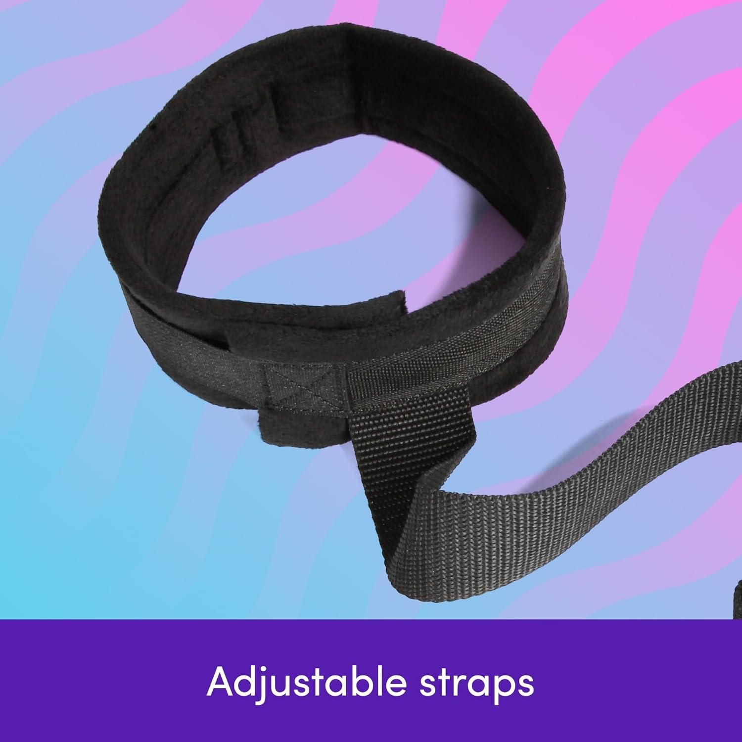 imageLovehoney Bondage Boutique Collar to Wrist Sex Restraints Adjustable Behind Back Padded Handcuffs BDSM Collar amp Leash for Bedroom Adult Games Sexy Role Play Bondage Kit Sex Toys for Couples