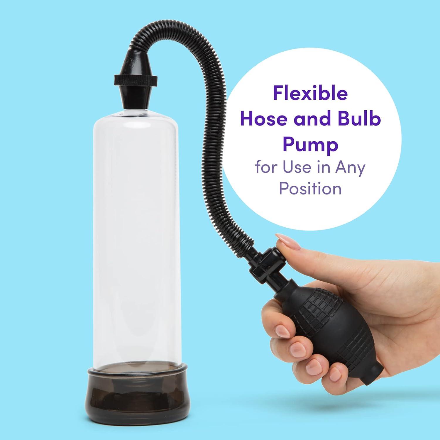 imageLovehoney Classic Male Pump with Easy Grip Bulb Plastic Beginners Friendly