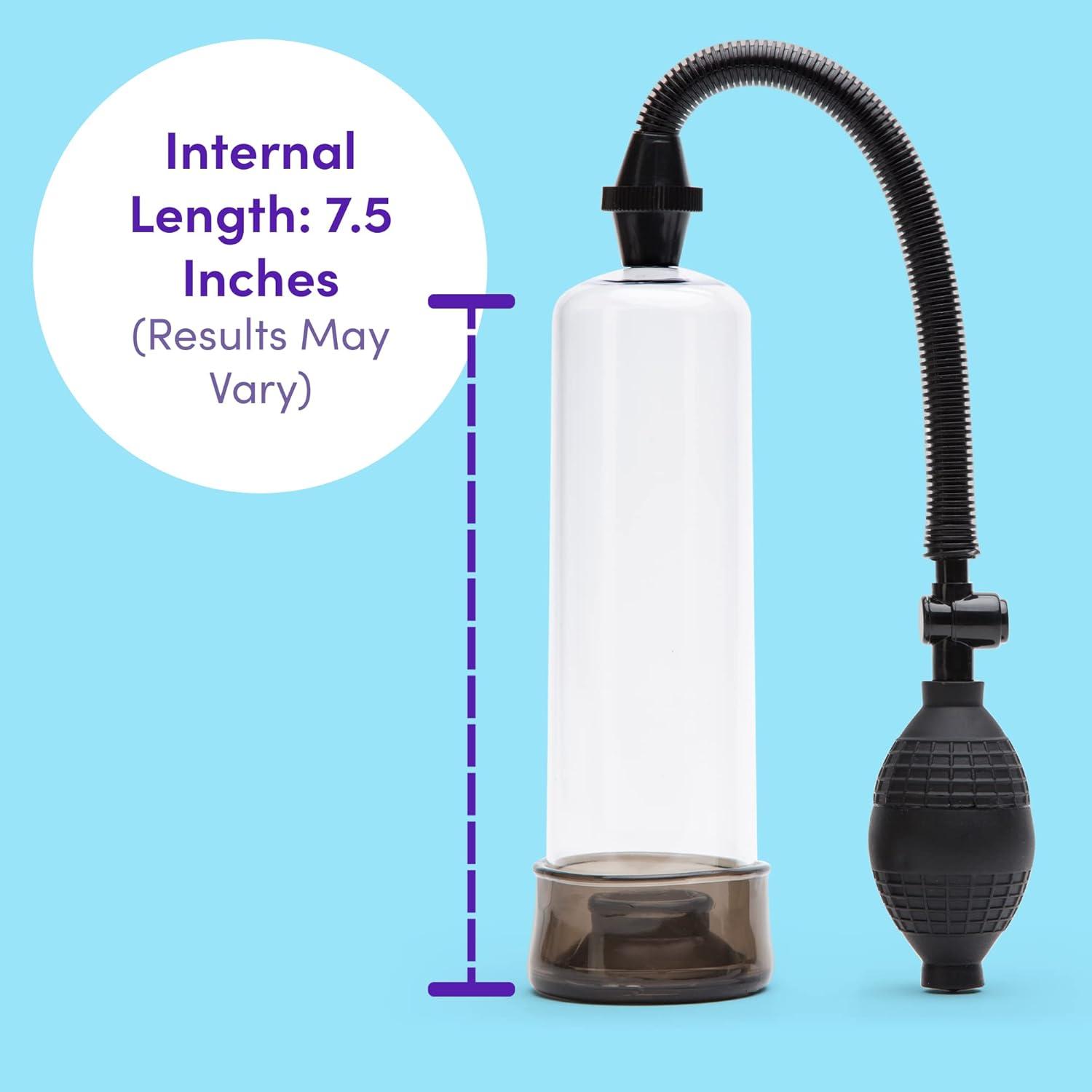 imageLovehoney Classic Male Pump with Easy Grip Bulb Plastic Beginners Friendly