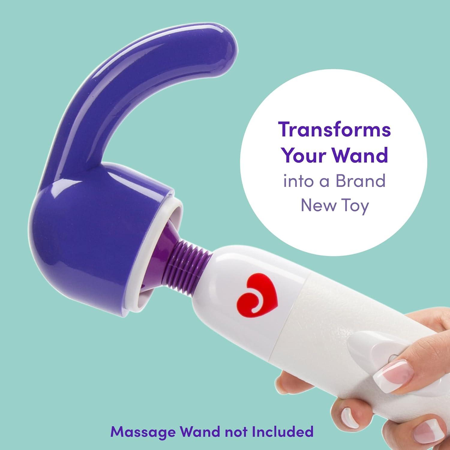 imageLovehoney GSpot Pleaser Magic Wand Attachment Soft Plastic Waterproof amp Flexible