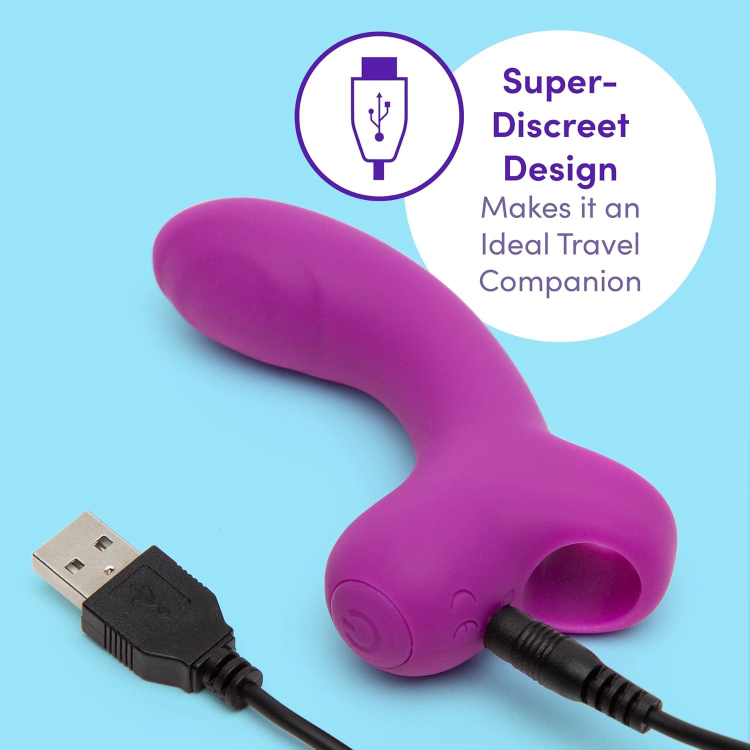 imageLovehoney Ignite Purple G Spot Vibrator with 20 Functions Fully Waterproof and USB Rechargeable