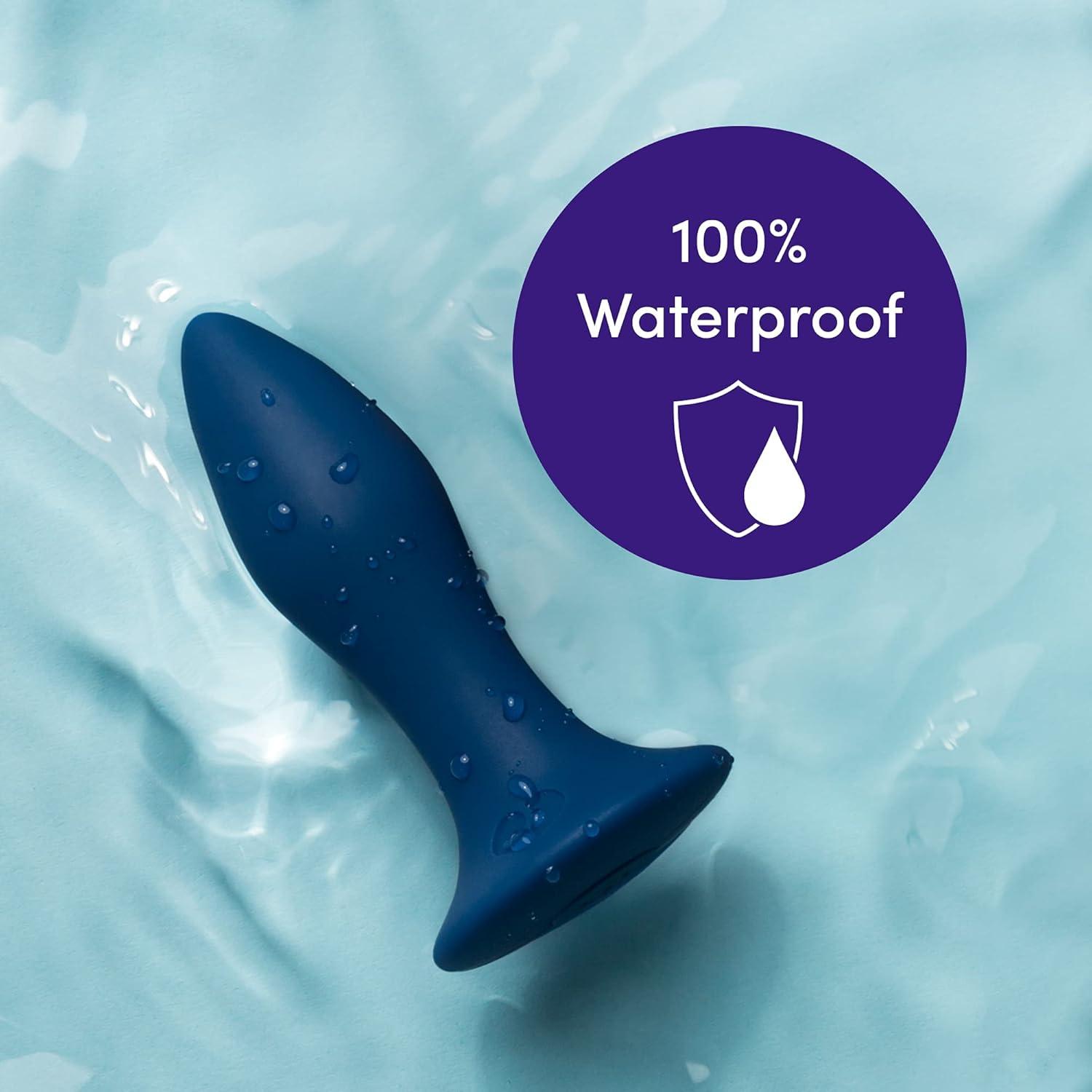 imageLovehoney Ignite Vibrating Butt Plug 3 Inch Silicone Anal Toys for Men with Travel Lock 17 Vibration Modes amp 3 Speeds Male Prostate Massager Rechargeable Adult Sex Toy Couples Gift Blue