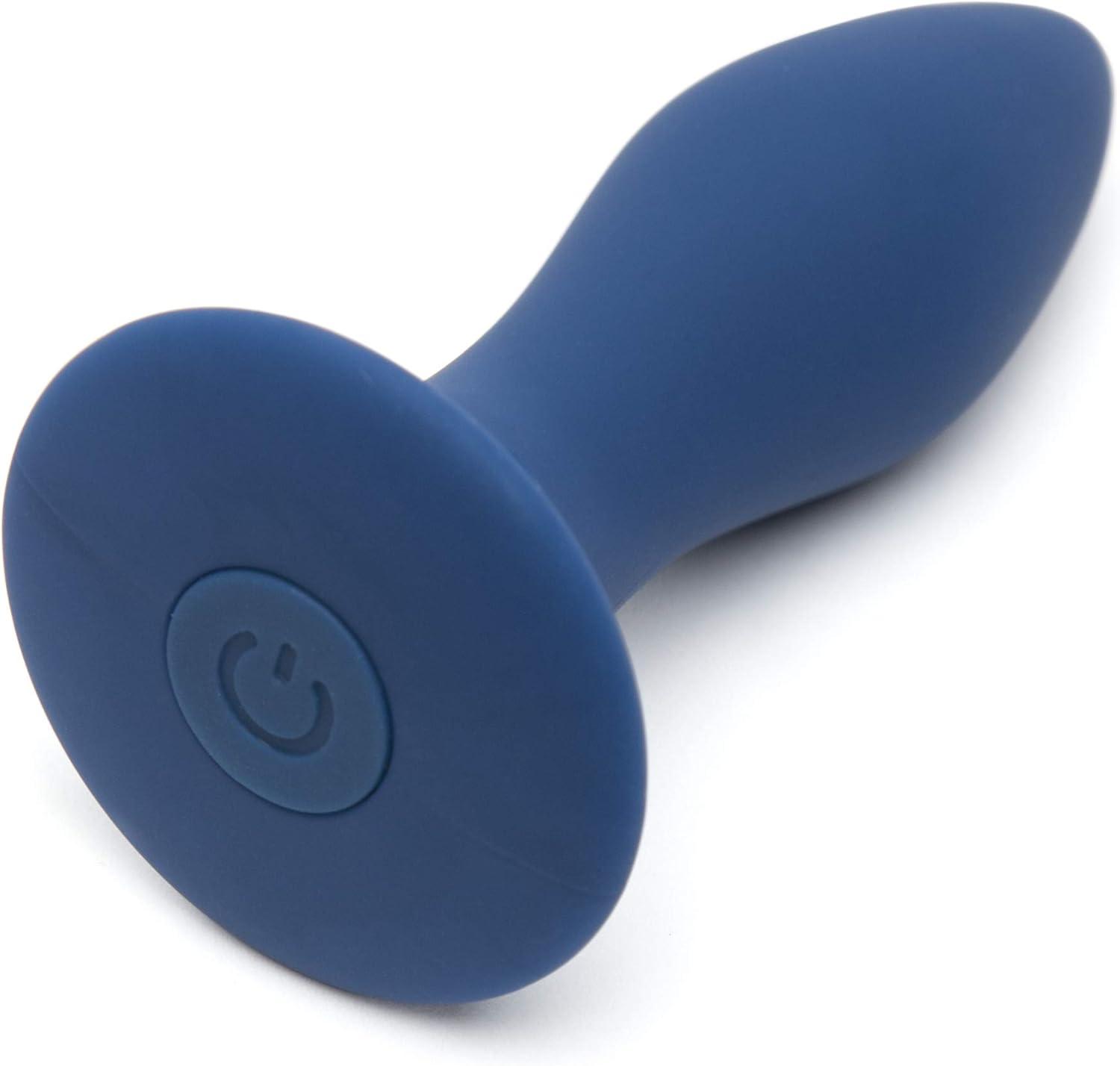 imageLovehoney Ignite Vibrating Butt Plug 3 Inch Silicone Anal Toys for Men with Travel Lock 17 Vibration Modes amp 3 Speeds Male Prostate Massager Rechargeable Adult Sex Toy Couples Gift Blue
