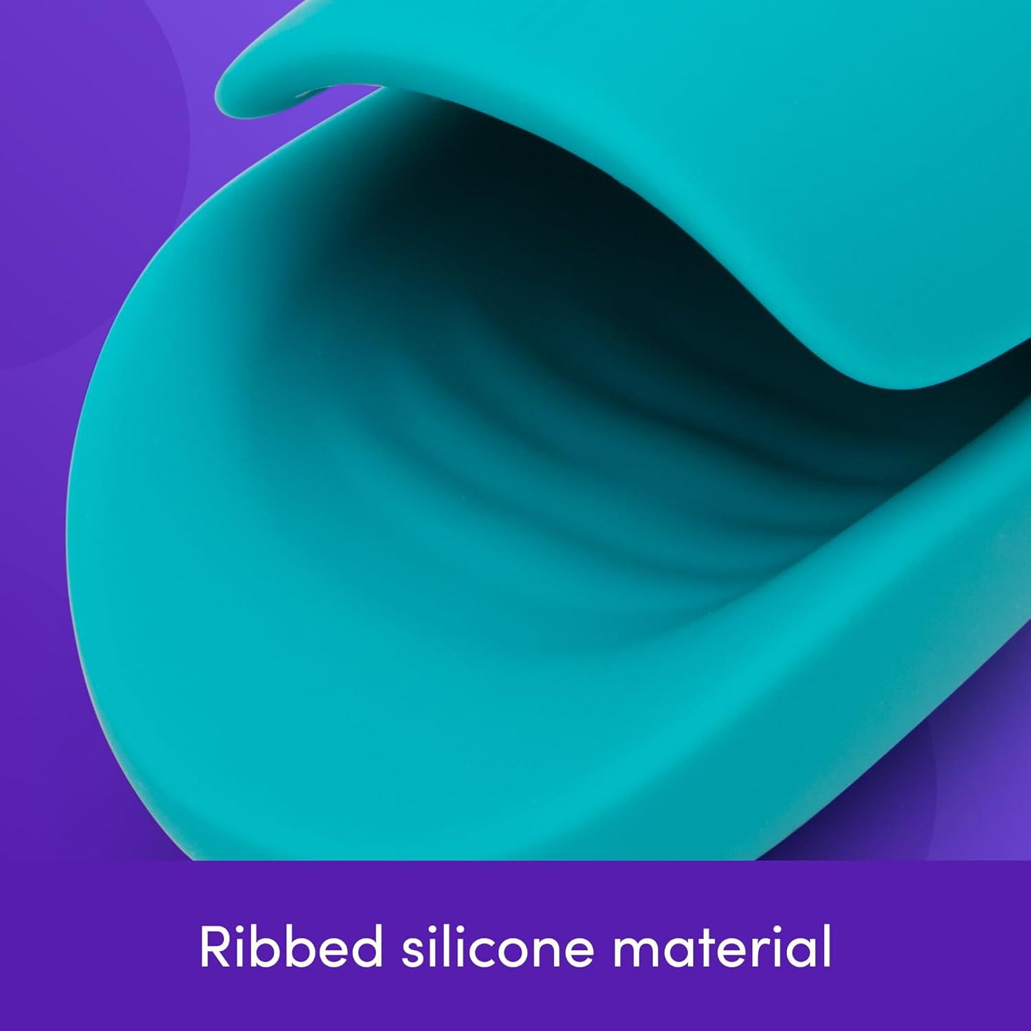 imageLovehoney Ignite Vibrating Male Masturbator Silicone Ribbed Male Sex Toy 20 Powerful Vibration Modes Penis Head Sexual Massager Rechargeable Electric Penis Stroker Adult Sex Toys for Men