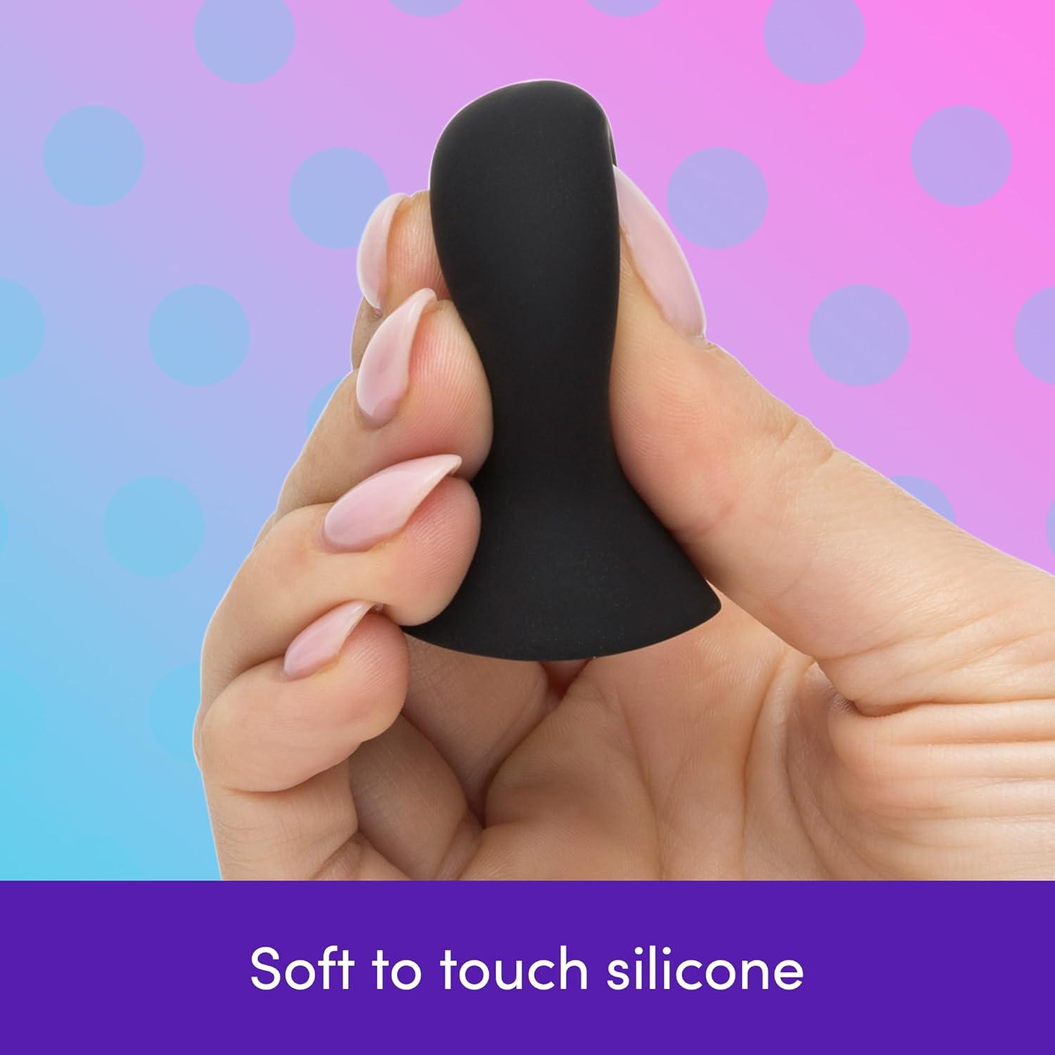 imageLovehoney Perfect Pair Nipple Suckers Silicone Nipple Sucking Toys BDSM Beginner Sex Toy Gifts for Women Vacuum Cupping Breast Stimulation Suction Cups Couples Adult Sex Games BlackBlack