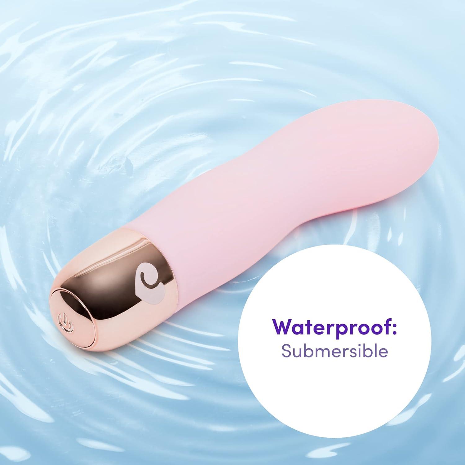 imageLovehoney Pink Frolic 10 Function GSpot Vibrator Smooth Silicone Beginners FriendlyPink