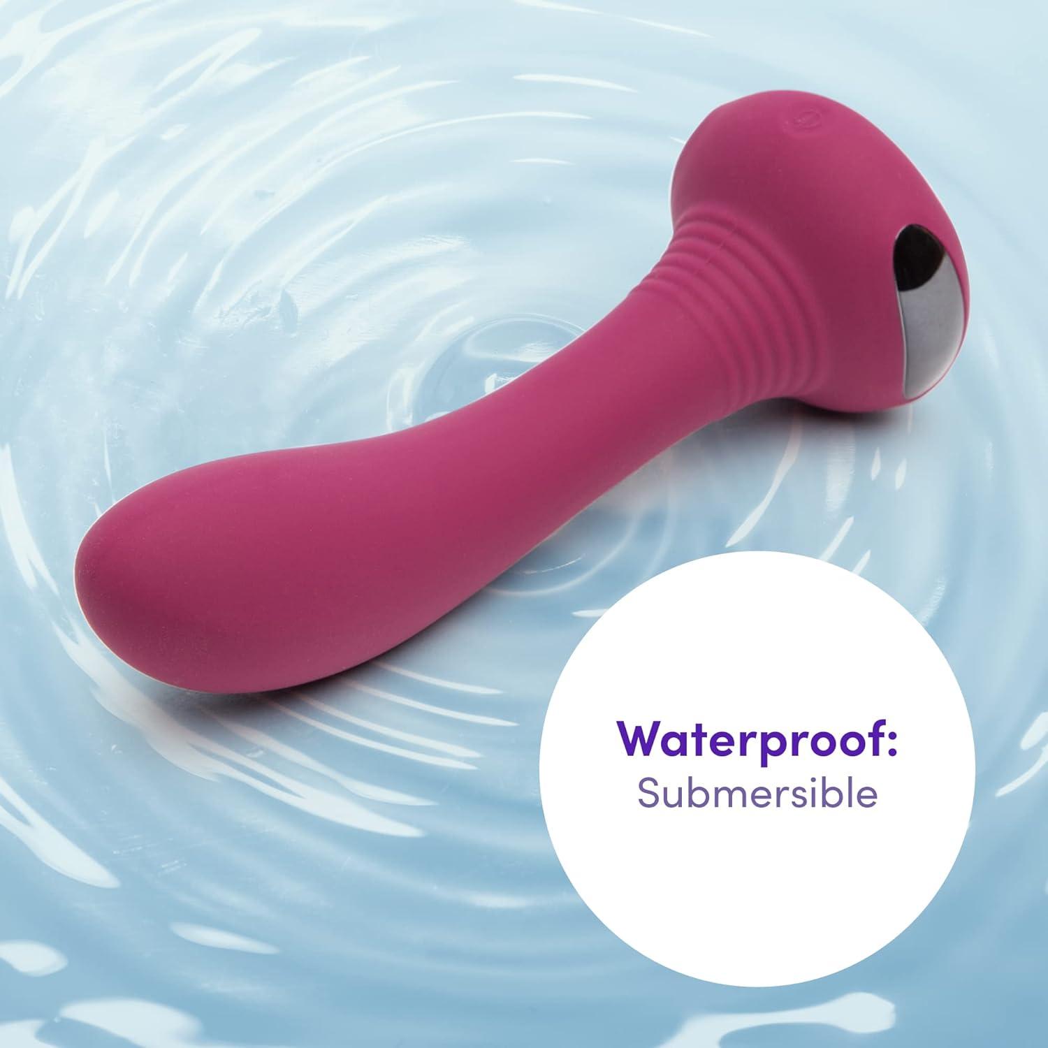 imageLovehoney Pink Mantric Rechargeable GSpot Vibrator Silicone 100 Waterproof