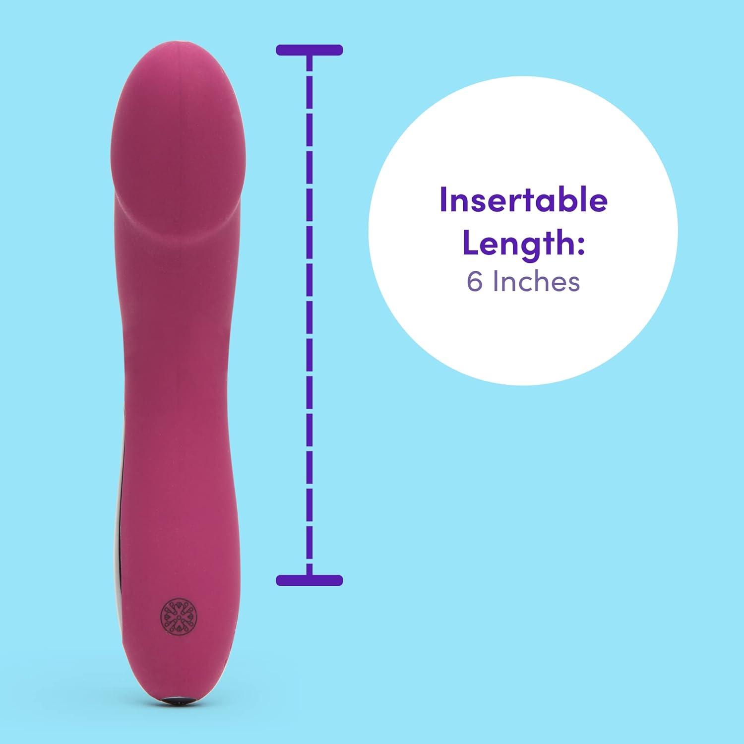 imageLovehoney Pink Mantric Rechargeable Realistic Vibrator Silicone 100 Waterproof
