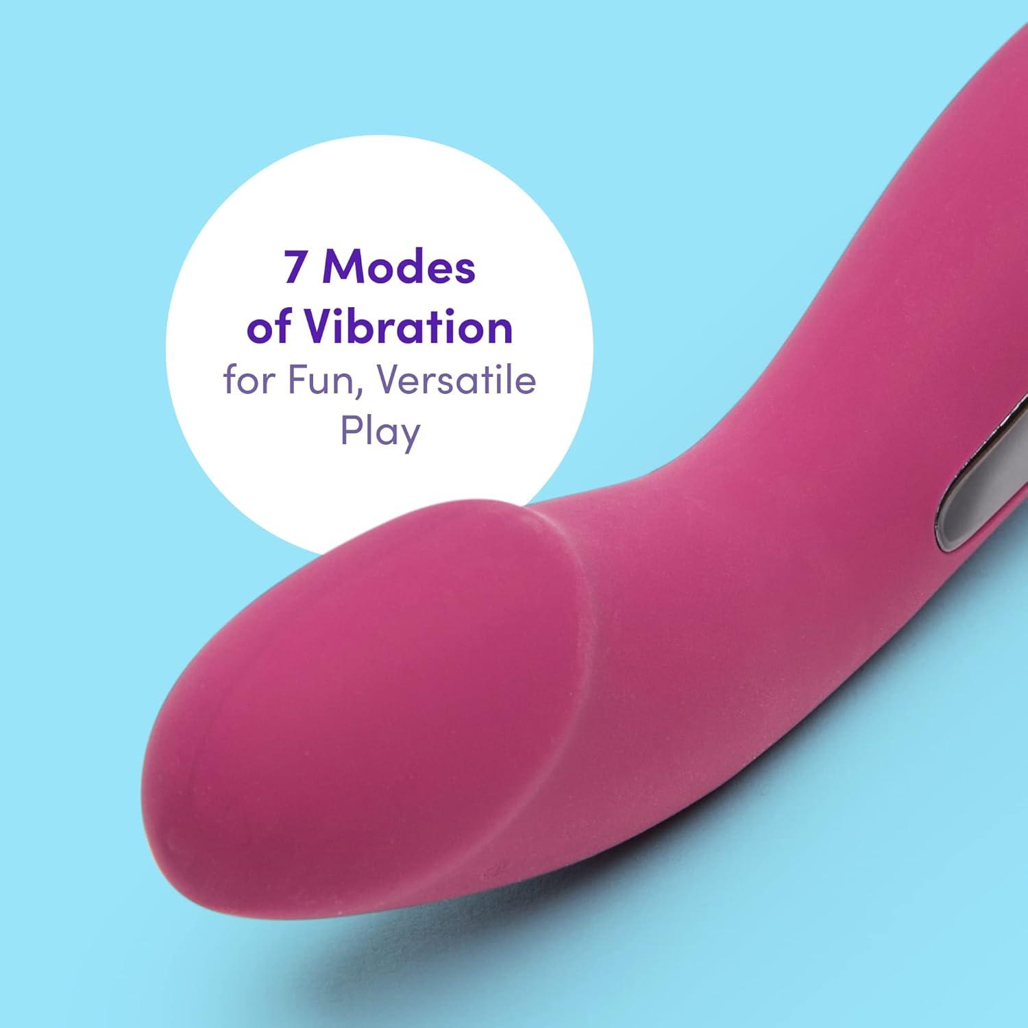 imageLovehoney Pink Mantric Rechargeable Realistic Vibrator Silicone 100 Waterproof