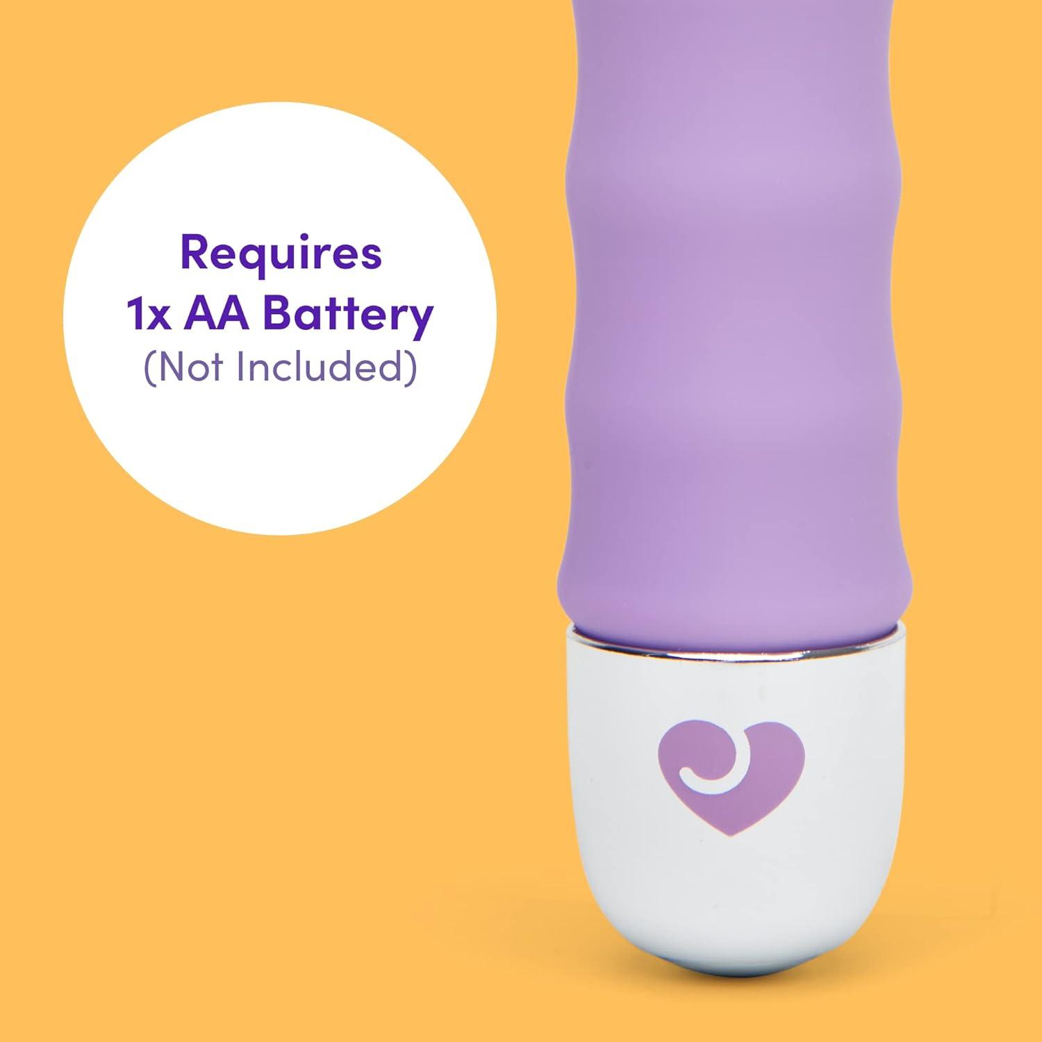 imageLovehoney Pink Ripple 10 Function Wavy Vibrator Silicone Waterproof amp Beginners FriendlyPurple