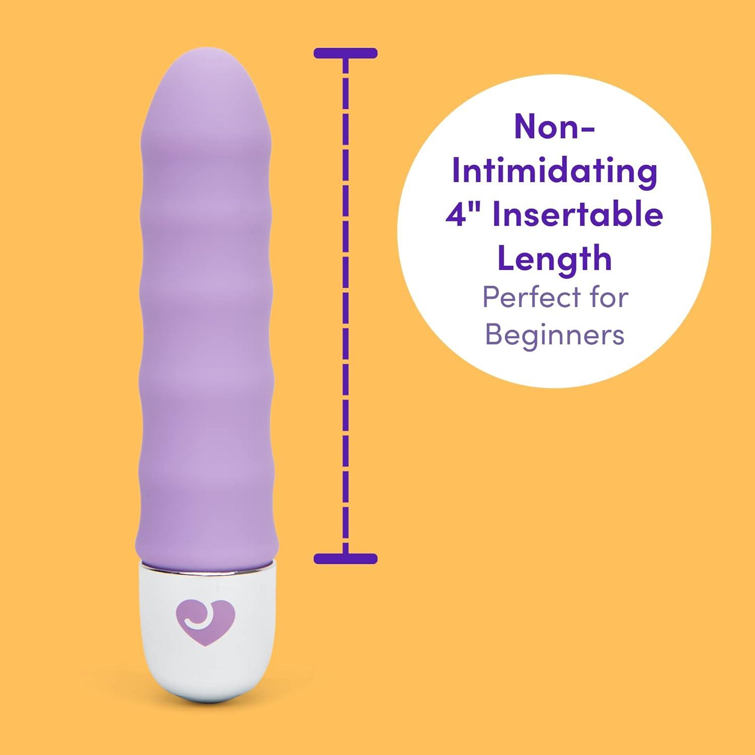 imageLovehoney Pink Ripple 10 Function Wavy Vibrator Silicone Waterproof amp Beginners FriendlyPurple