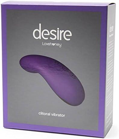 imageLovehoney Purple Desire Luxury Rechargeable Pleasure Vibrator with Storage Case Silicone 20 Functions