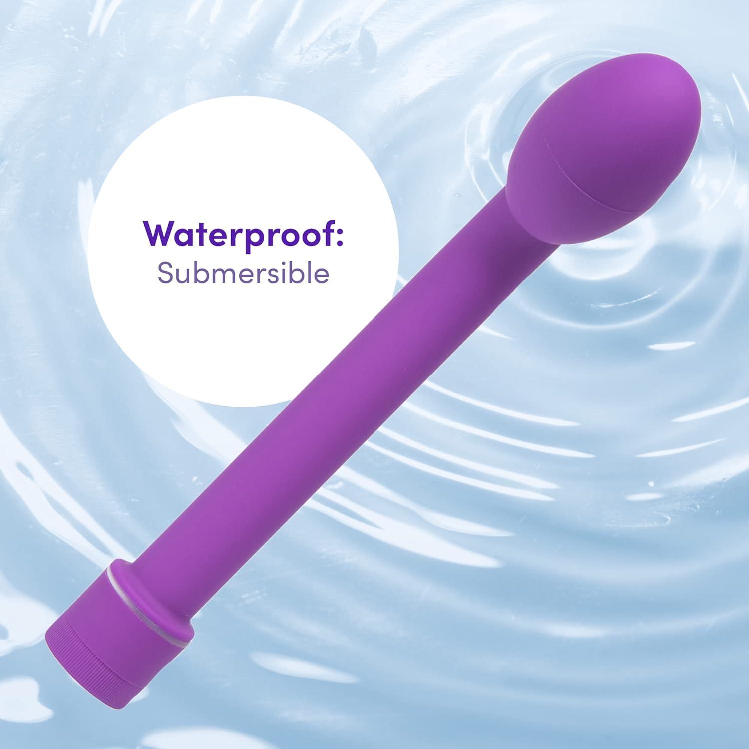 imageLovehoney Purple GSlim GSpot Vibrator Plastic Waterproof amp Beginners FriendlyPurple