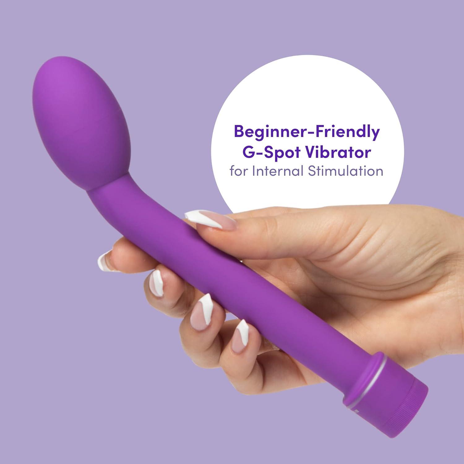 imageLovehoney Purple GSlim GSpot Vibrator Plastic Waterproof amp Beginners FriendlyPurple