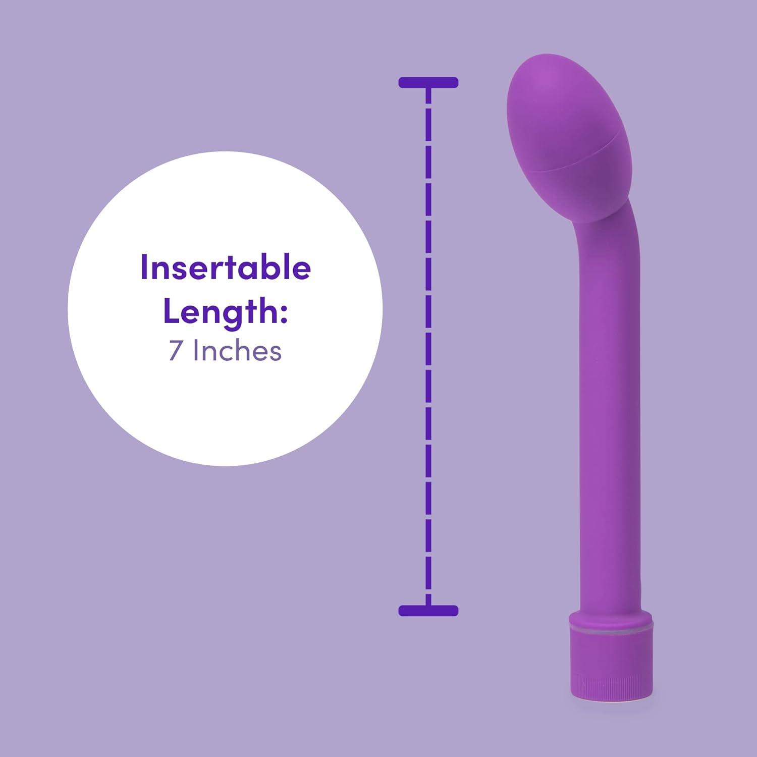 imageLovehoney Purple GSlim GSpot Vibrator Plastic Waterproof amp Beginners FriendlyPurple
