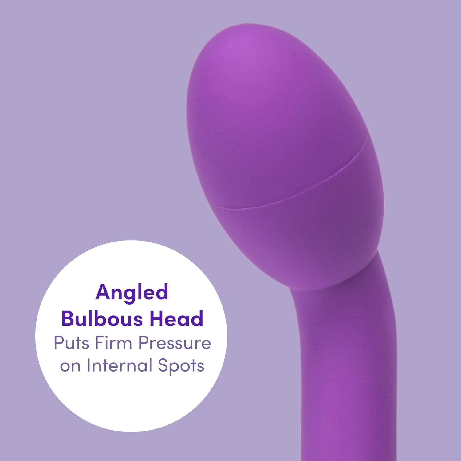 imageLovehoney Purple GSlim GSpot Vibrator Plastic Waterproof amp Beginners FriendlyPurple