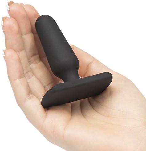 imageLovehoney Slimline Butt Plug Anal Sex Toys for Men Women Couples 55 Inch Large Anal Plug Silicone Anal Trainer Male Prostate Massaging Device Portable Adult Sex Toys BlackBlack
