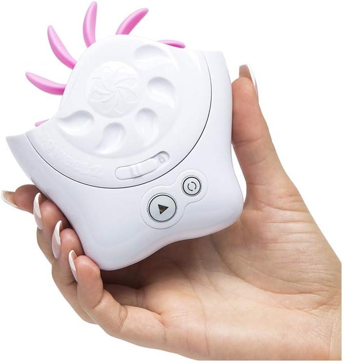 imageLovehoney Sqweel 2 Masturbator Oral Sex Simulator with 10 Silicone Tongues 3 Speed amp Flicker Function Masturbator for Women WhiteWhite