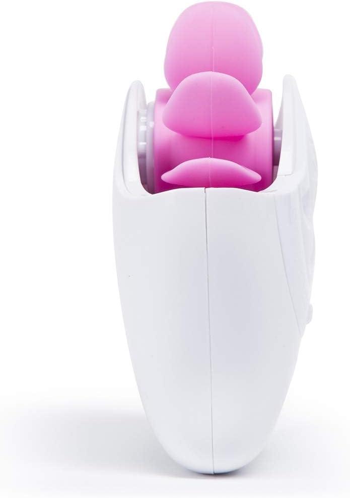 imageLovehoney Sqweel 2 Masturbator Oral Sex Simulator with 10 Silicone Tongues 3 Speed amp Flicker Function Masturbator for Women WhiteWhite