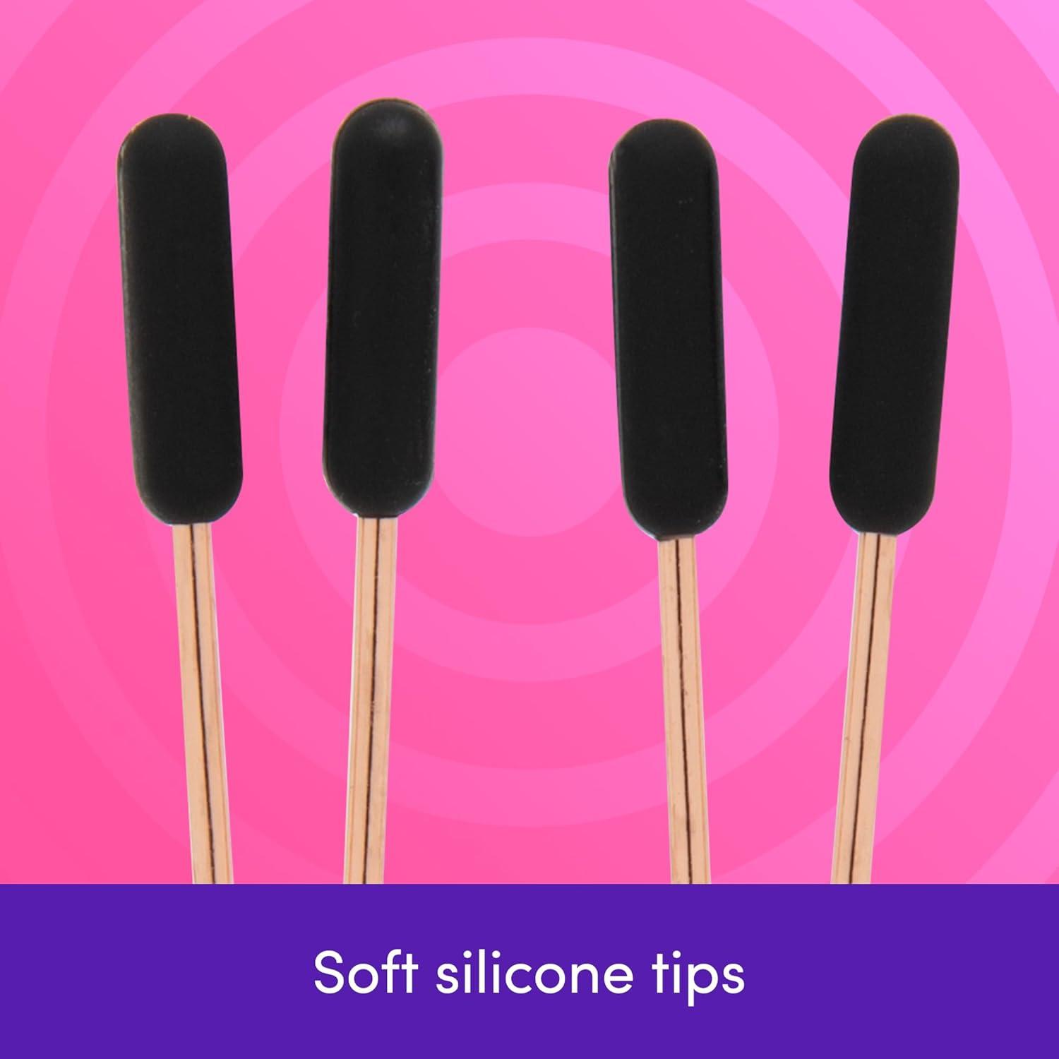 imageLovehoney Tease Me Silicone Tip Adjustable Nipple Clamps NickelFree Tweezer Clamps for Beginners Gentle Nipple Toys for Women amp Couples BDSM Bondage Sex Accessories for Foreplay amp PleasureRose Gold Black