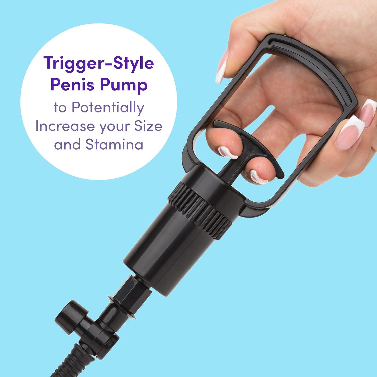 imageLovehoney Trigger Male Pump Soft Plastic Phthalate Free amp Splashproof