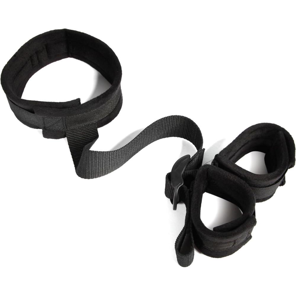 imageLovehoney Bondage Boutique Collar to Wrist Sex Restraints Adjustable Behind Back Padded Handcuffs BDSM Collar amp Leash for Bedroom Adult Games Sexy Role Play Bondage Kit Sex Toys for Couples