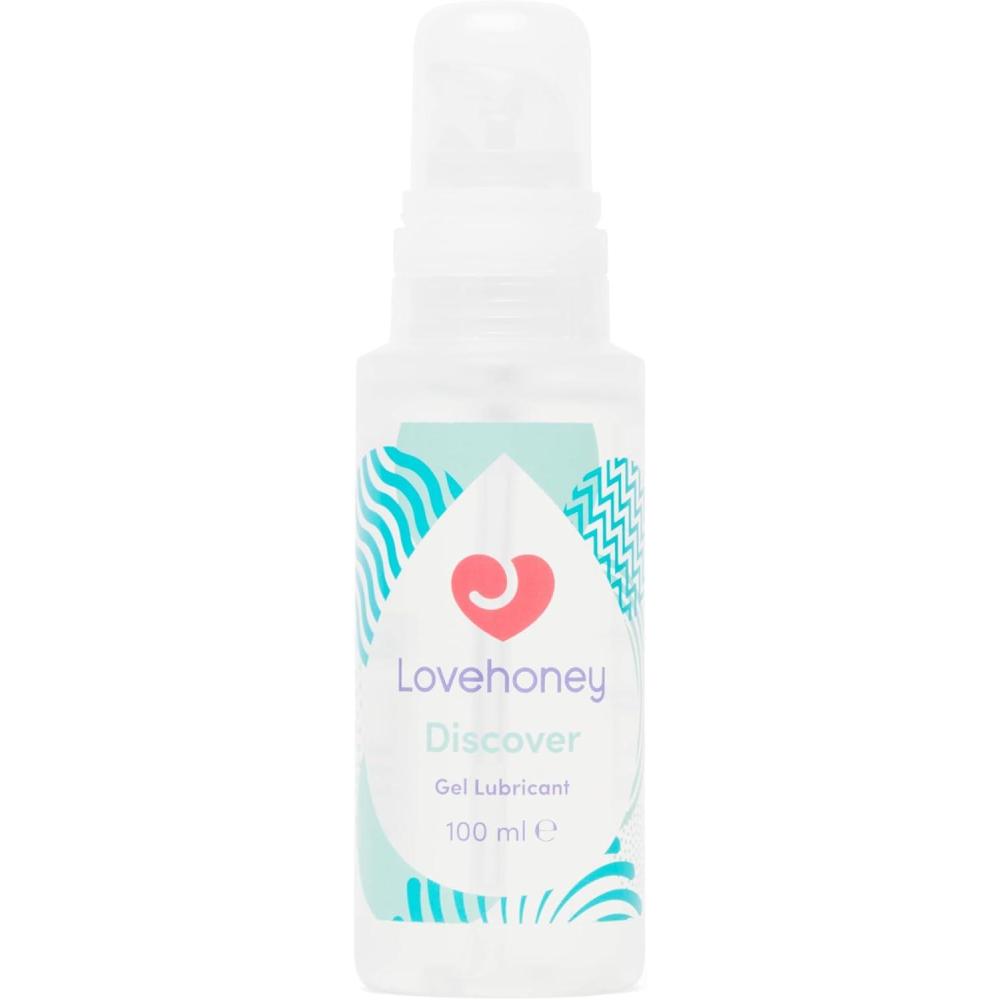 imageLovehoney Discover Water Based Lube Extra Thick Gel Lube 84 fl oz34 Fl Oz Pack of 1