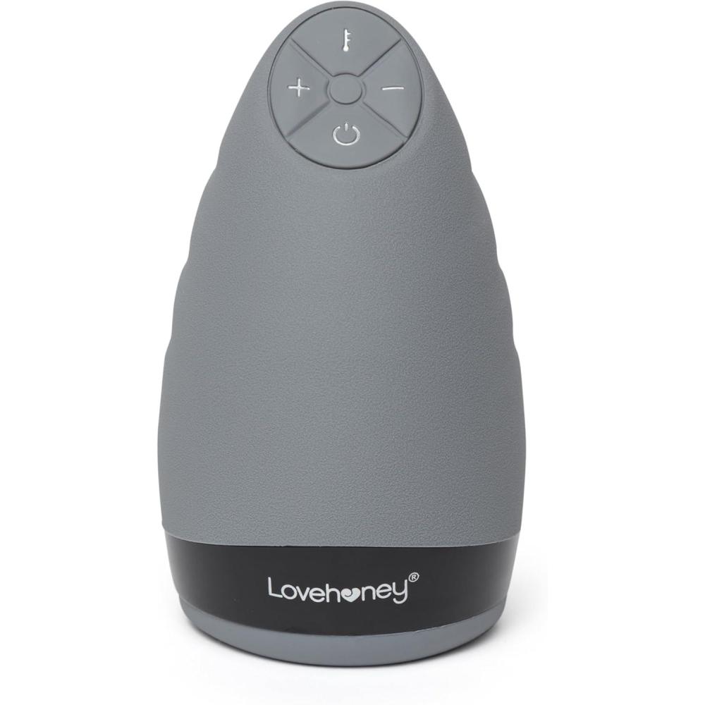 imageLovehoney Hot Shot 2 in 1 Male Masturbator Sex Toys for Men  Automatic Warming amp Vibrating Male Sex Toy  3 Inch Silicone Pocket Pussy  Rechargeable SelfPleasure Stroker Adult Stimulation Device