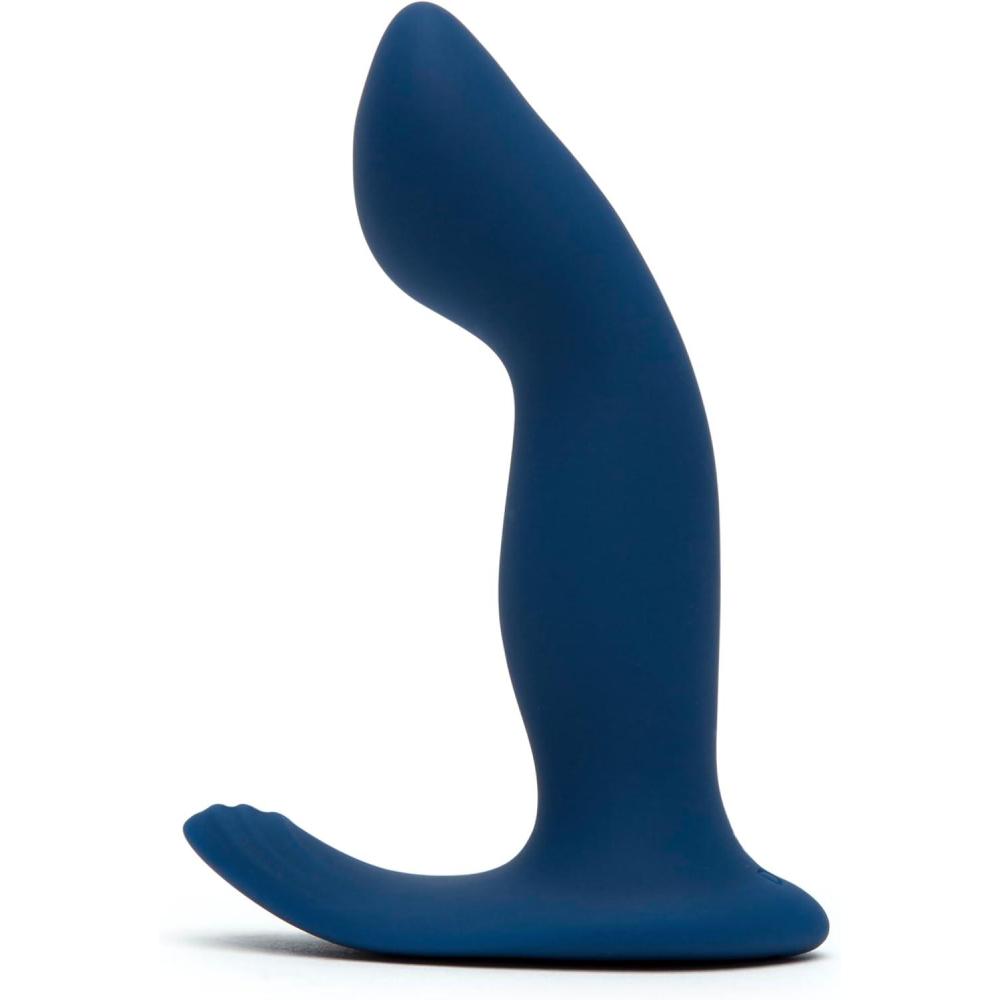 imageLovehoney Ignite Vibrating Prostate Massager 20 Function Silicone Anal Vibrator Adult Sex Toy for Men Waterproof Butt Plug Sexual Massaging Device Anal Stimulator Sex Toys for Couples Blue